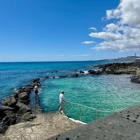Apartamento Gran Terraza 1 Minuto De Piscinas Naturales