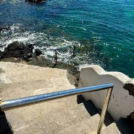 Apartamento Gran Terraza 1 Minuto De Piscinas Naturales