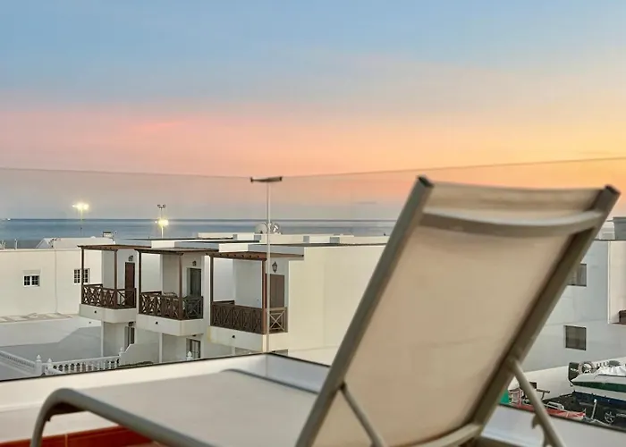 Gran Terraza 1 Minuto De Piscinas Naturales Punta Mujeres