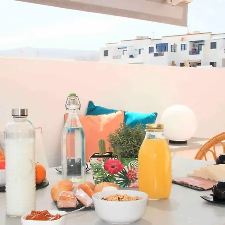 Gran Terraza 1 Minuto De Piscinas Naturales Punta Mujeres