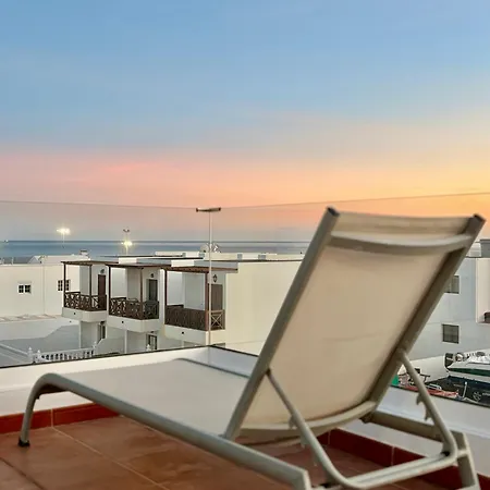 Gran Terraza 1 Minuto De Piscinas Naturales Punta Mujeres